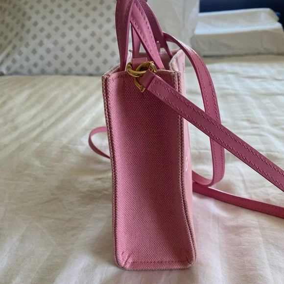 ✨Authentic Givenchy Mini Canvas Tote in Pink✨ - Picture 6 of 16